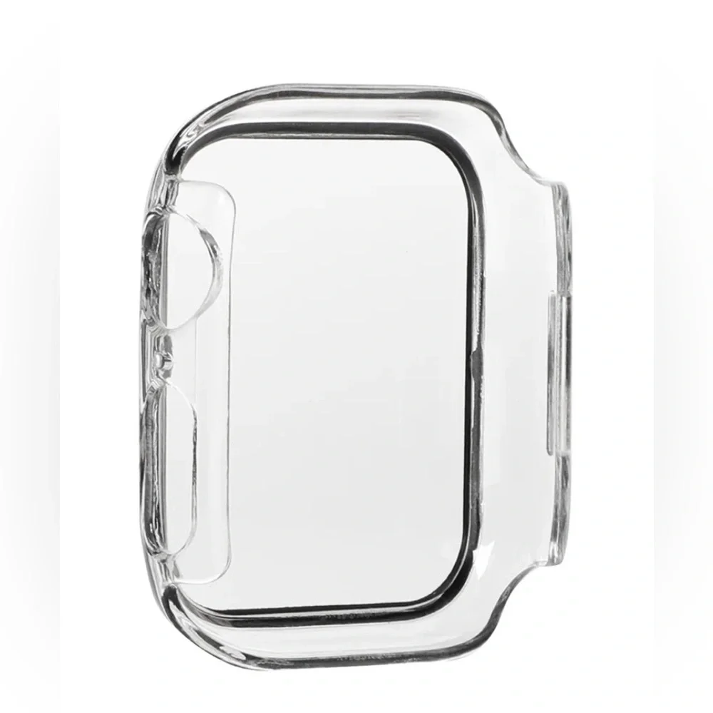 Onn Clear Bumper With Screen Protector For Apple Watch 41mm